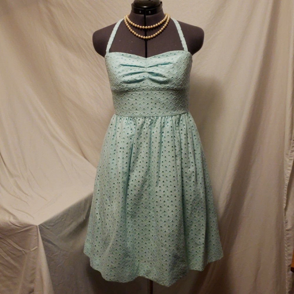 Teal dress